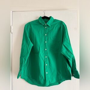GAP Green Button-Up Shirt